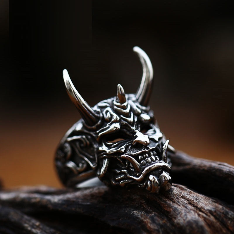 Oni Mask Ring