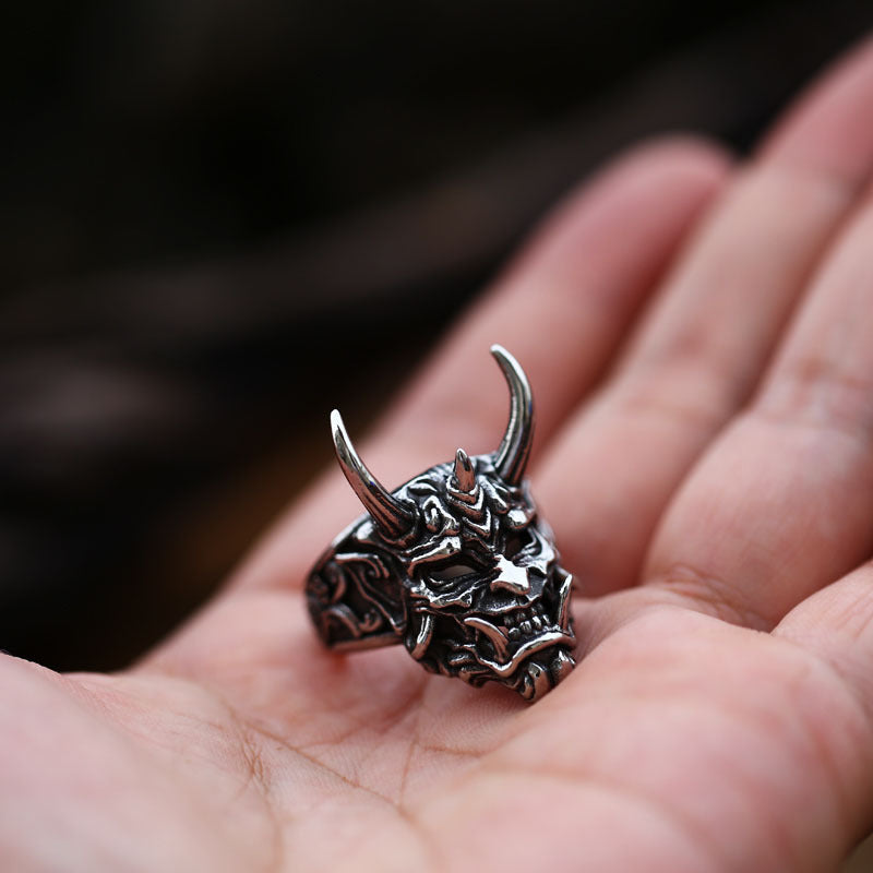 Oni Mask Ring
