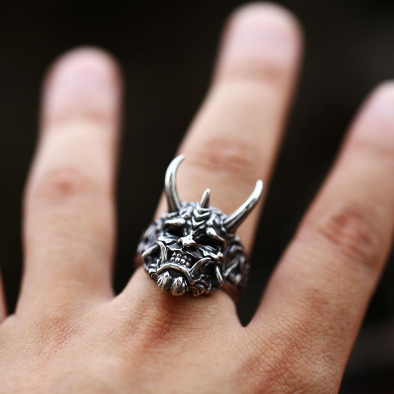 Oni Mask Ring
