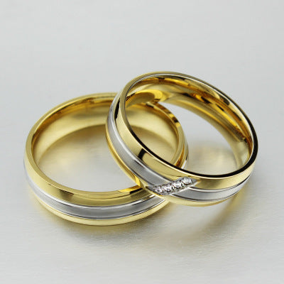 Gold Lined Ring