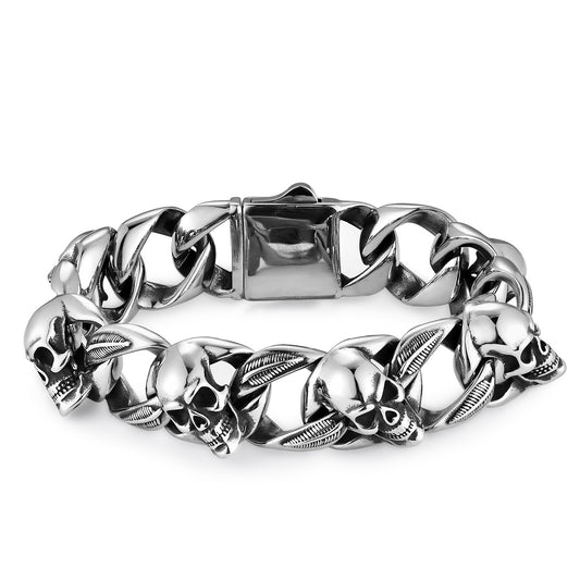 Skull Chain Bracelet