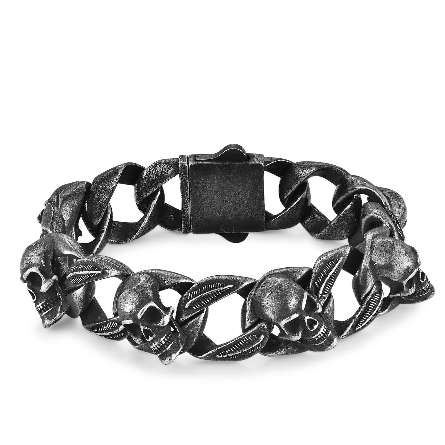 Skull Chain Bracelet