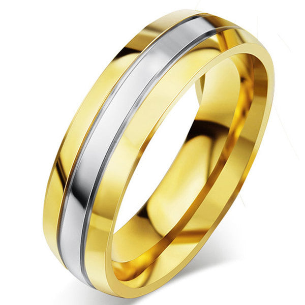 Gold Lined Ring