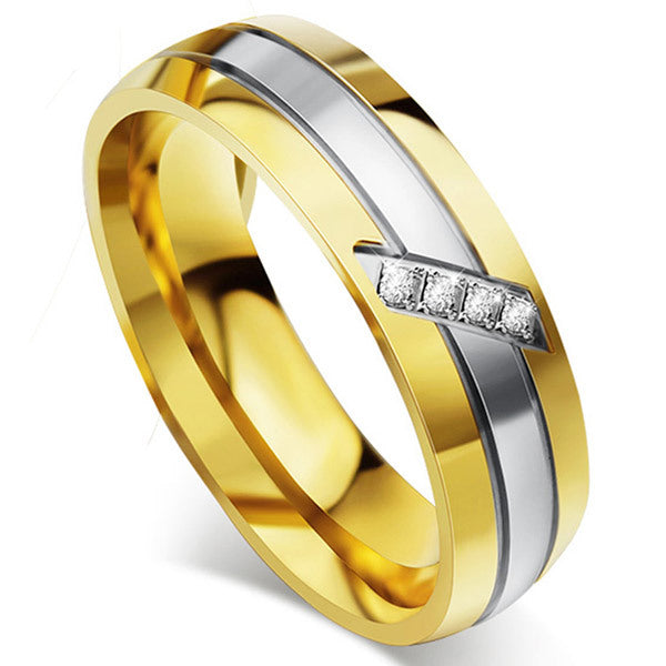 Gold Lined Ring