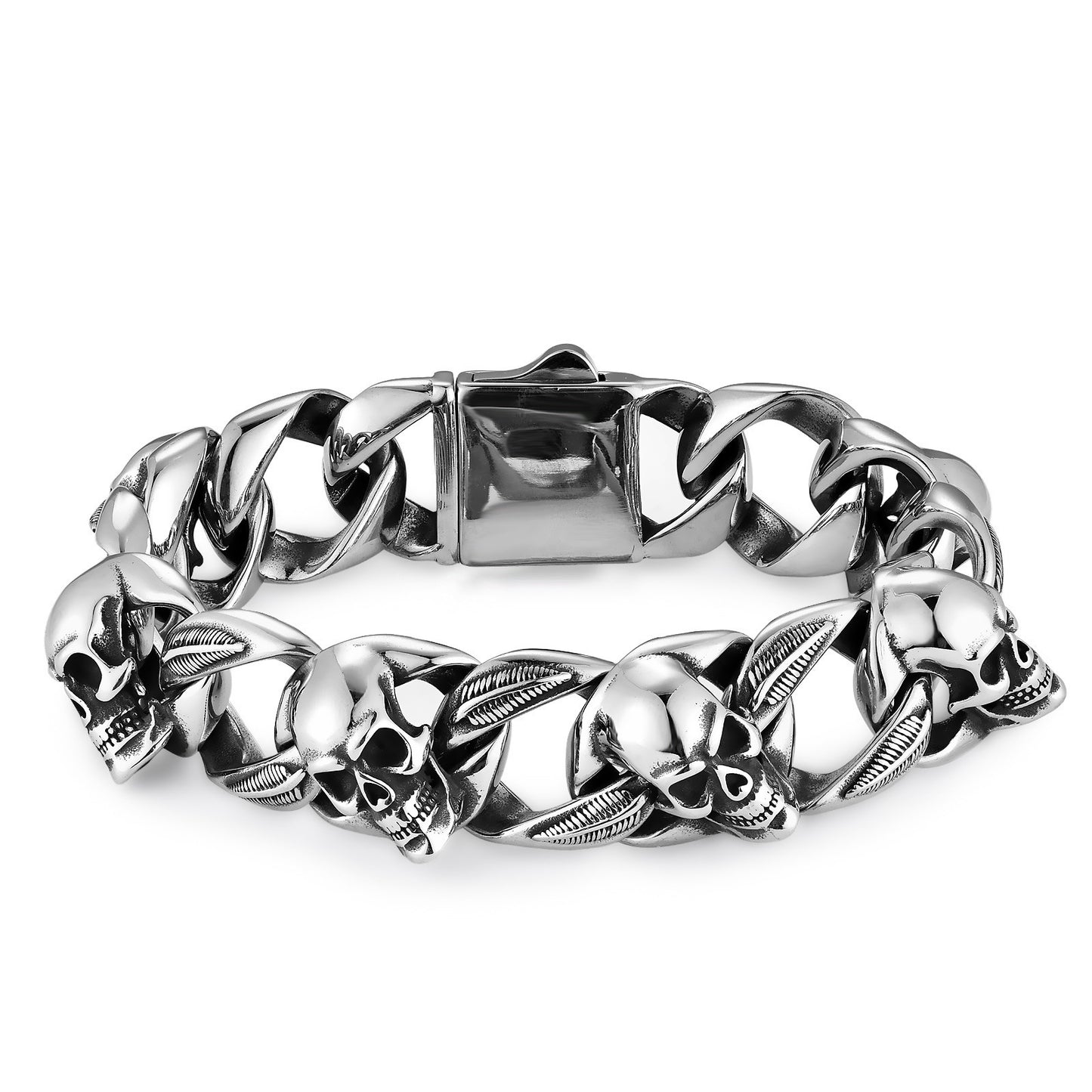 Skull Chain Bracelet