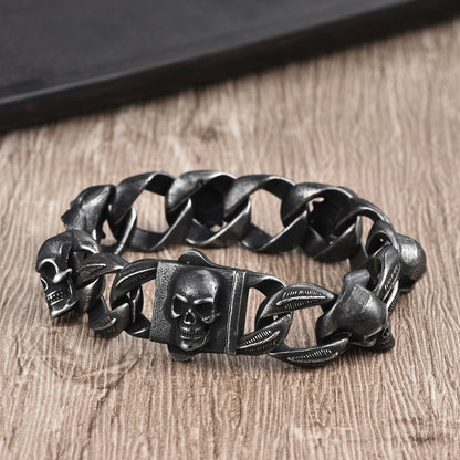Skull Chain Bracelet