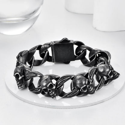 Skull Chain Bracelet